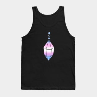 Trans Pride Witchy Pendant Tank Top